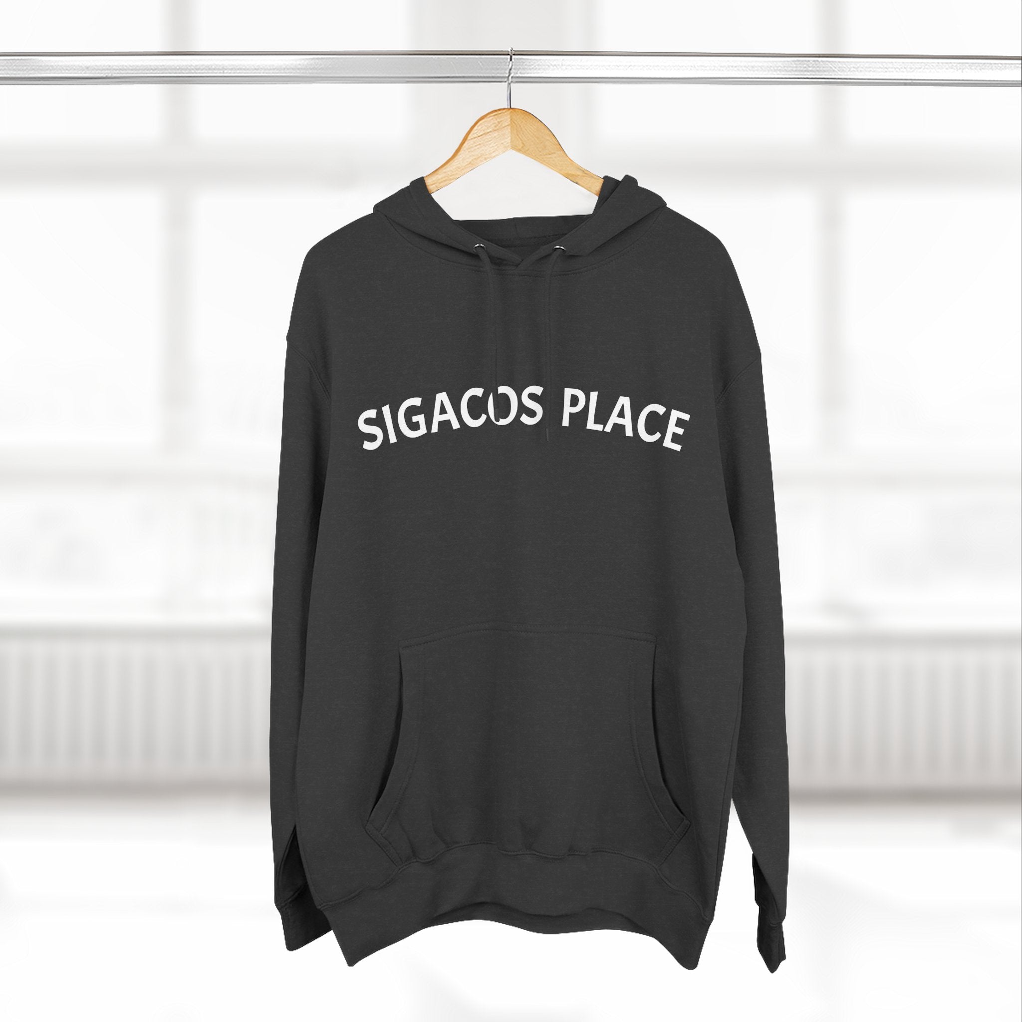 Hollywood star hoodie "Sigacos Place": Be the center of attention