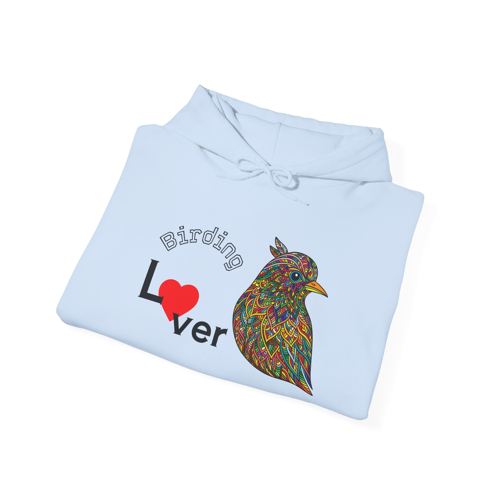 Colorful Bird Hoodie, Unisex Sweatshirt, Cozy Fashion, Nature Lover Gift, Fall Apparel, Eco-Friendly Clothing, Birding