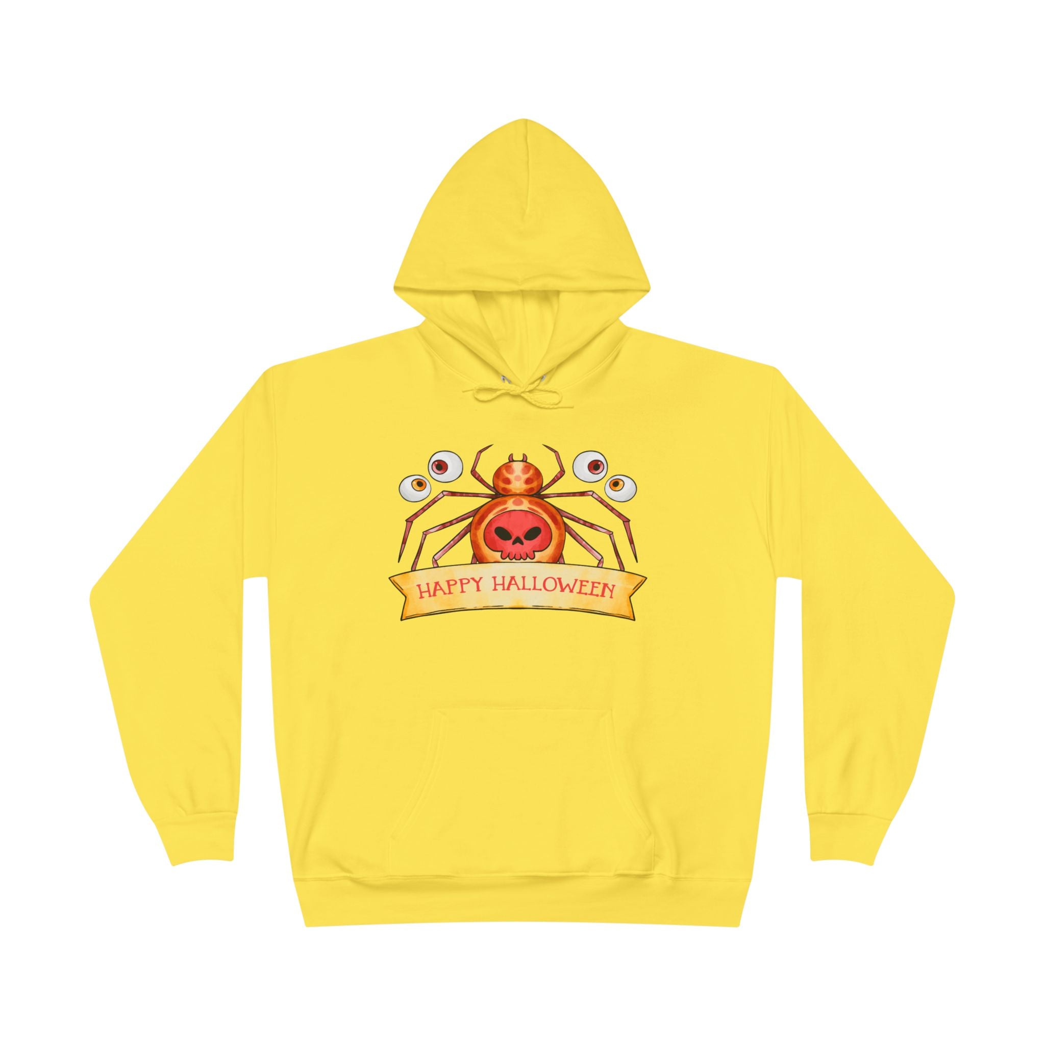 Halloween Spider Hoodie, Cozy Eco-Friendly Sweater, Halloween Costume Sweatshirt, Fall Wardrobe Essential, Spooky Season Apparel, [...]