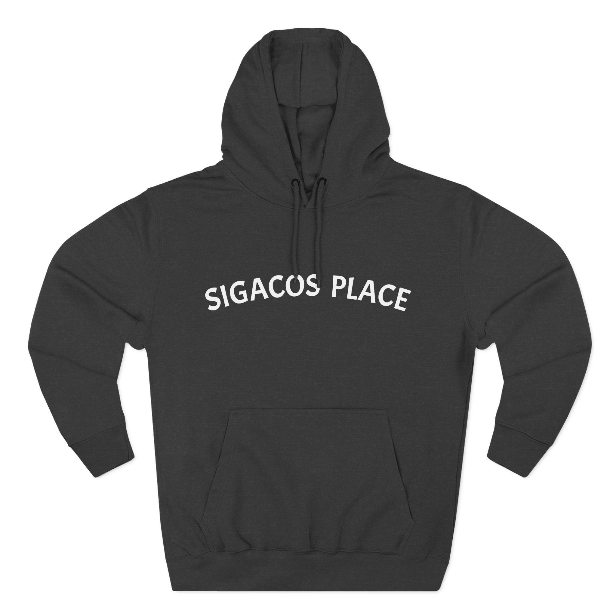 Hollywood star hoodie "Sigacos Place": Be the center of attention