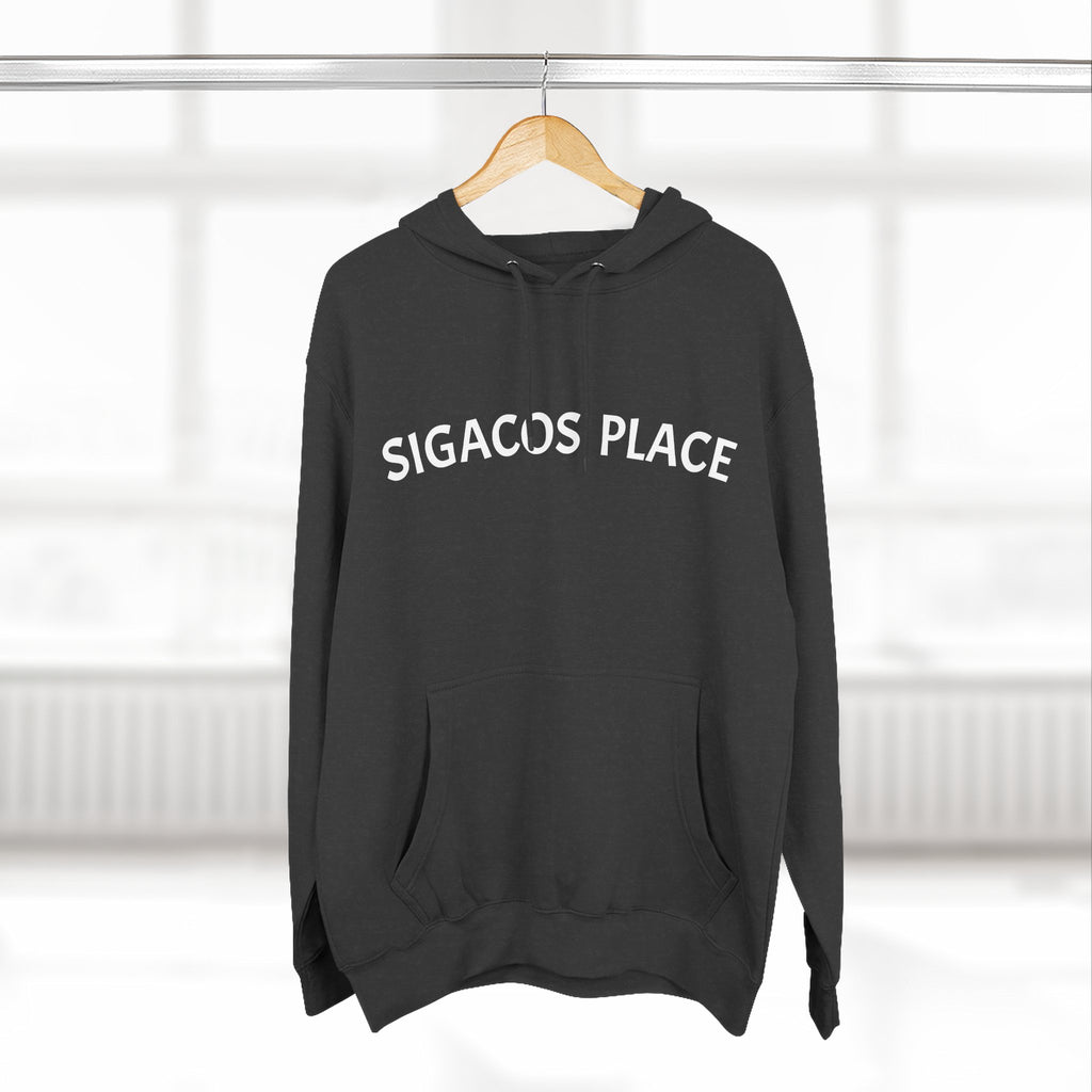 Hollywood star hoodie "Sigacos Place": Be the center of attention