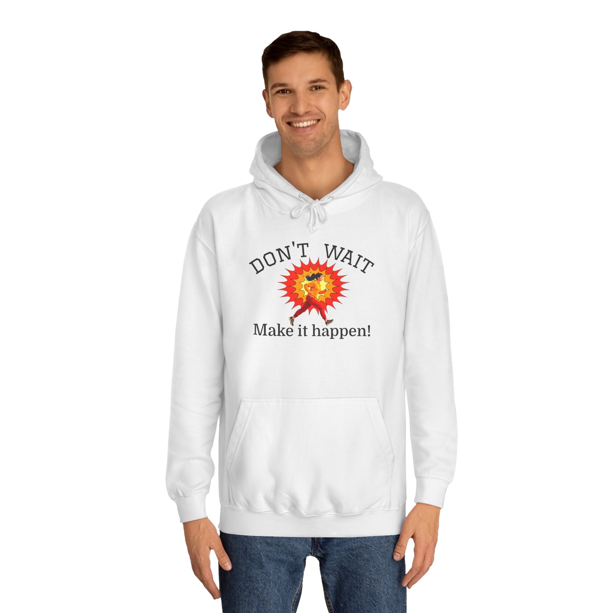 Empowered Women White College Hoodie